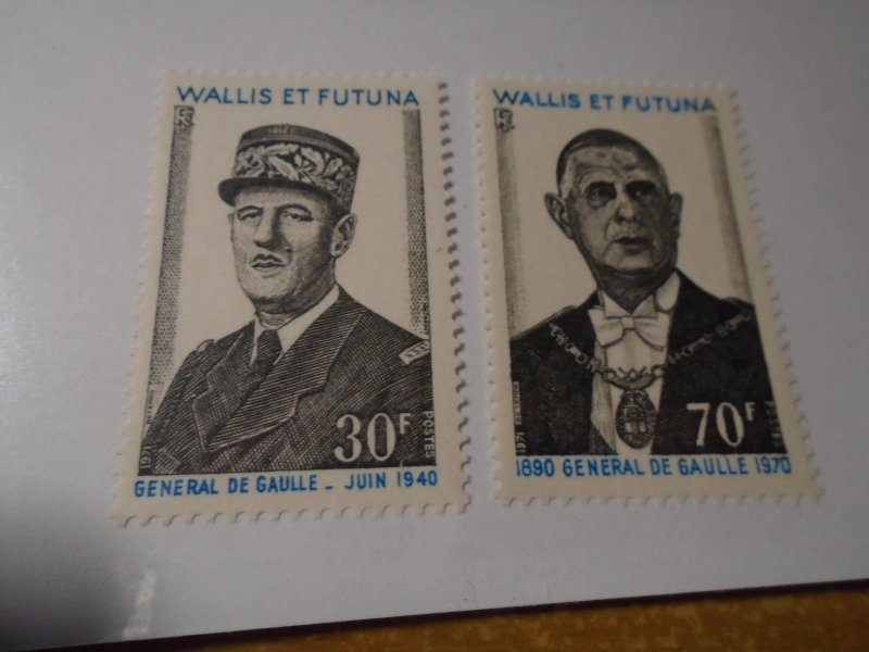 Wallis & Futuna  #  177-78  MNH