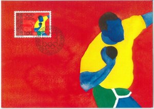 72798 - LIECHTENSTEIN - Postal History - MAXIMUM CARD - SPORT Olympics 1984-