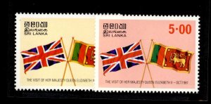 Sri Lanka #618-9  Single (Complete Set)