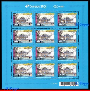 23-13 BRAZIL 2023 200 YEARS OF THE FIRST CONSTITUENT ASSEMBLY, HISTORY,SHEET MNH
