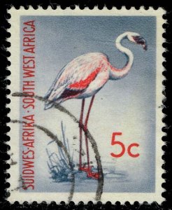 South West Africa #287 Flamingo; Used