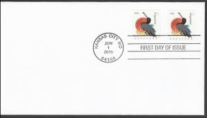 US 4994 Coastal Birds Frigatebird CDS FDC 2015