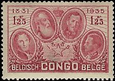 BELGIAN CONGO   #160 MH (1)