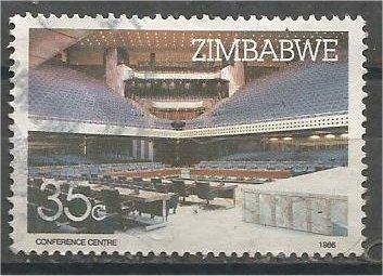 ZIMBABWE, 1986, used 35c, Harare Conference, Scott 524