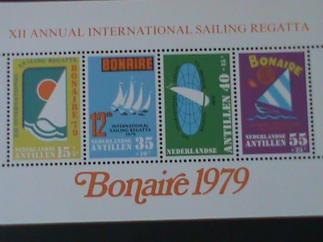 ​NETHELANDS-ANTILLEN-SC#484a  PHILEXFRANCE'82 INTEL.STAMP SHOW -MNH S/S VF