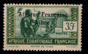 French Equatorial Africa Scott 141 MH* stamp