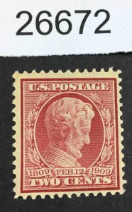 US STAMPS #367 MINT OG NH  LOT #26672