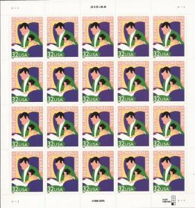 US Stamp - 1997 Helping Children Learn - 20 Stamp Sheet - Scott #3125