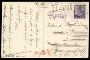 3rd Reich Germany 1941 Bohemia Moravia Czech Forced Labor Prisoner Card 89569