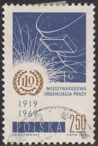 Poland 1696 ILO, 50th Anniversary 1969