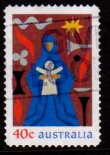 Australia - #1797 Christmas 1999 -Madonna & Child SAG - Used