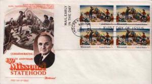 United States, First Day Cover, Missouri, Art