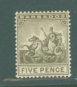 Barbados #75 Unused Single