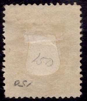 US Stamp #150 10c Brown Jefferson USED SCV $35