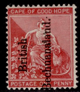 BRITISH BECHUANALAND QV SG31, 1d carmine-red, M MINT. Cat £13.