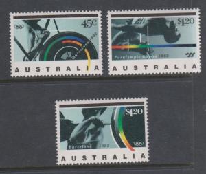 Australia Sc#1268-1270 MNH