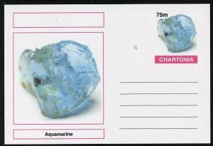 CHARTONIA, Fantasy - Aquamarine - Postal Stationery Card...