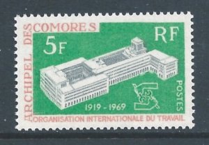 Comoro Islands #83 NH ILO Issue-Anniv.