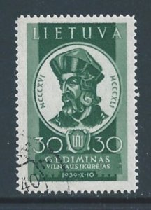 Lithuania #315 Used 30c Gediminas