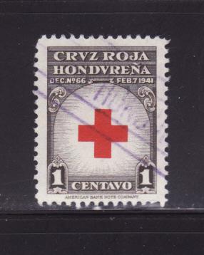 Honduras RA4 Set U Red Cross (B)