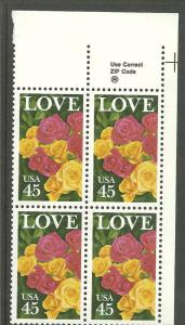 #2379 Love Zip Block Mint NH