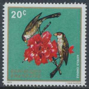 Rwanda  SC# 457  MNH  Birds  see details/scans 