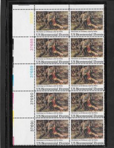 #1722 MNH Plate Block of 10