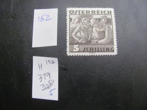AUSTRIA HINGED 1936 SC 379  XF (152)