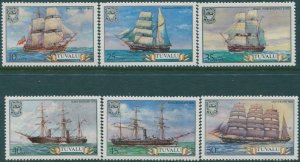 Tuvalu 1981 SG162-167 Ships set MNH