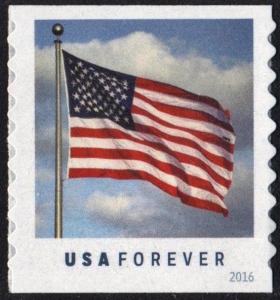 SC#5053 (49¢) U.S. Flag Single (2016) SA