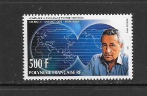 FRENCH POLYNESIA #677  PAUL-EMILE VICTOR  MNH