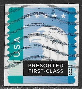 US ~ Scott # 4586 ~ Used on paper ~ Eagle