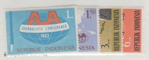 Indonesia Scott #593-596 Stamp - Mint Set