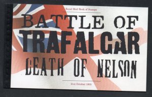 Great Britain Sc178 2005 Battle of Trafalgar Prestige stamp mint NH