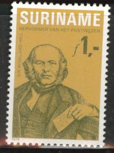 Suriname Scott 538 mnh** 1979 Rowland Hill stamp