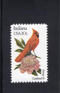 1966 Indiana MNH, CV $ .55