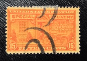US Scott #E16 Used VF Bright Orange