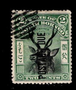 North Borneo Scott J11 used postage due stamp