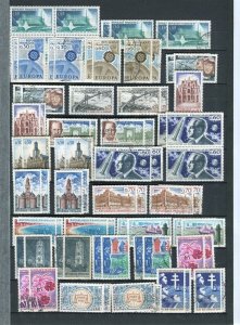 FRANCE; 1960s early pictorial issues good range of sets & values on stock pages