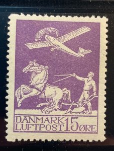 Denmark Sc. #C2 mint hinged