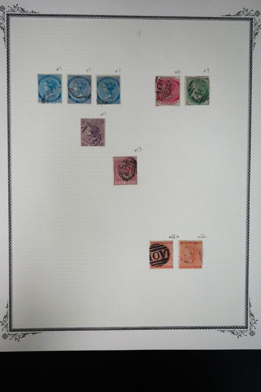 Jamaica 1800s to 1960s Stamp Collection