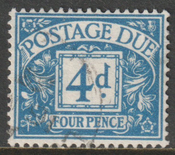 GB Scott J60 - SG D61, 1959 Postage Due 4d used