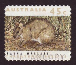 Australia 1992 Sc#1241, SG#1321 45c Parma Wallaby USED.