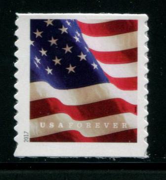 5158 US (49c) US Flag SA coil, MNH