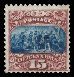 US STAMPS # 118 UNUSED CAT. $3,250 LOT #35495