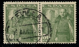 Spain 802 General Franco 1954