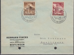 Germany - 1941 Annexation stamps special cancel on cover from Pittau (2185)