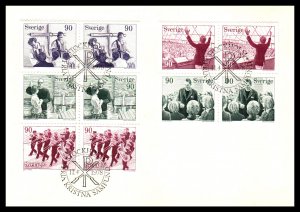 Sweden 1237-1241 U/A FDC