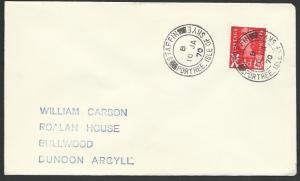 GB SCOTLAND 1970 cover STAFFIN / PORTREE ISLE OF SKYE cds..................55753