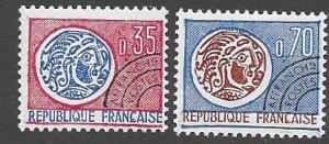 France  Scott 1240-1242  Mint